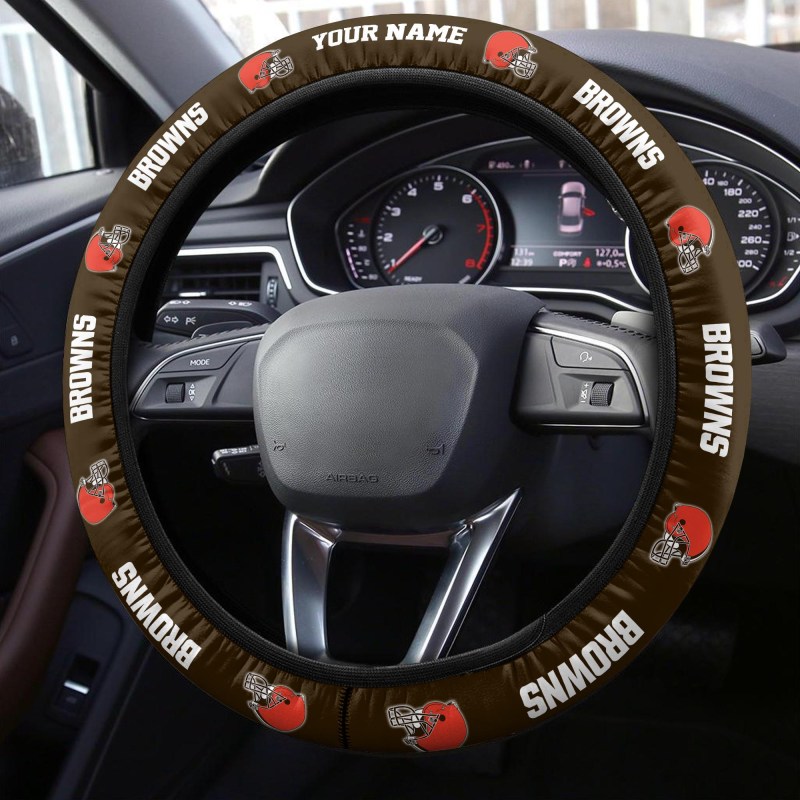 Cleveland Browns Steering Wheel Cover
