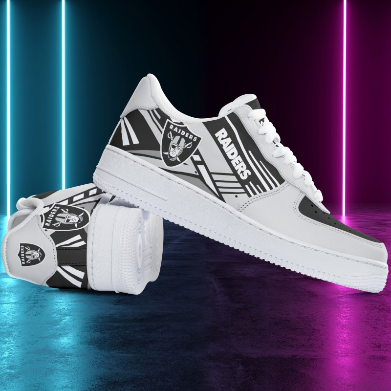 Las Vegas Raiders AF1 Shoes - Alternate View
