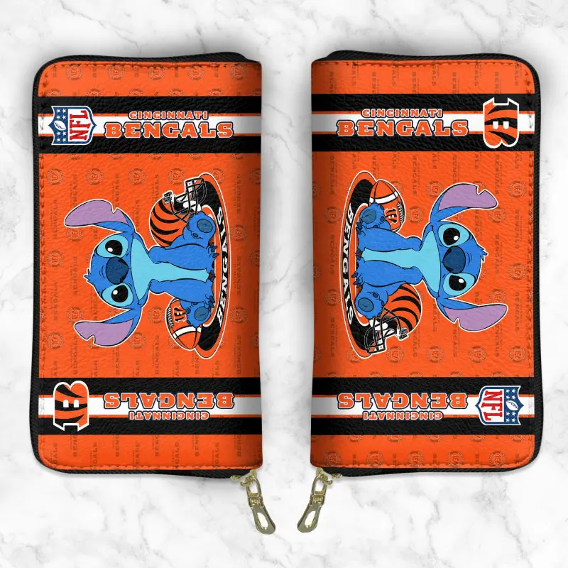 Cincinnati Bengals Wallet Mockup