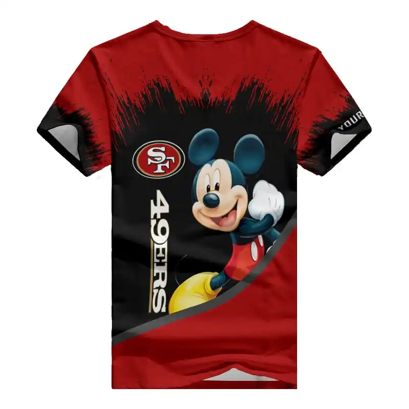 San Francisco 49ers Personalized V-neck shirt