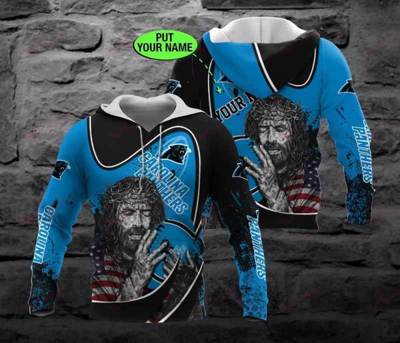 Personalized Carolina Panthers Sweater