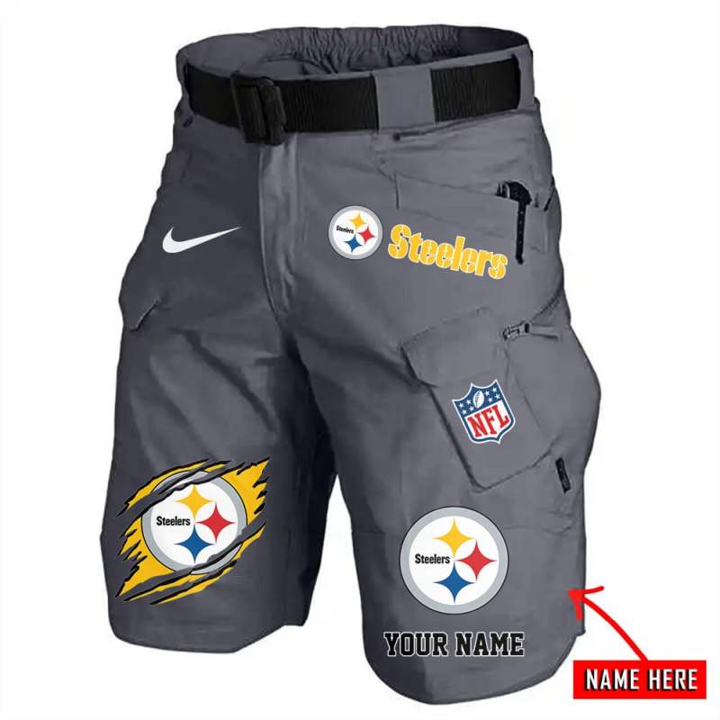 Pittsburgh Steelers Shorts in Action