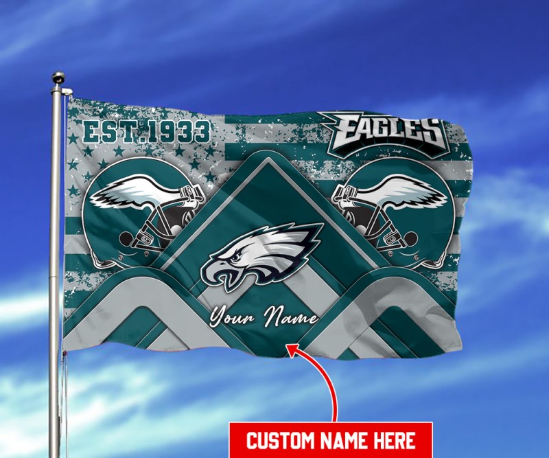 Philadelphia Eagles Personalized Flag
