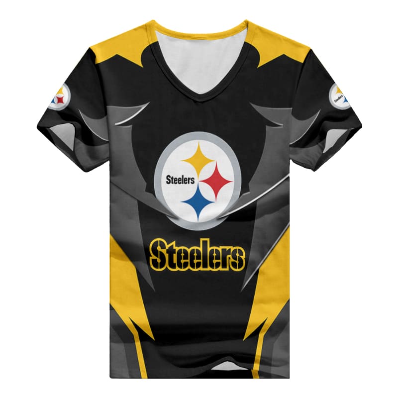 Pittsburgh Steelers V-neck Women's T-shirt