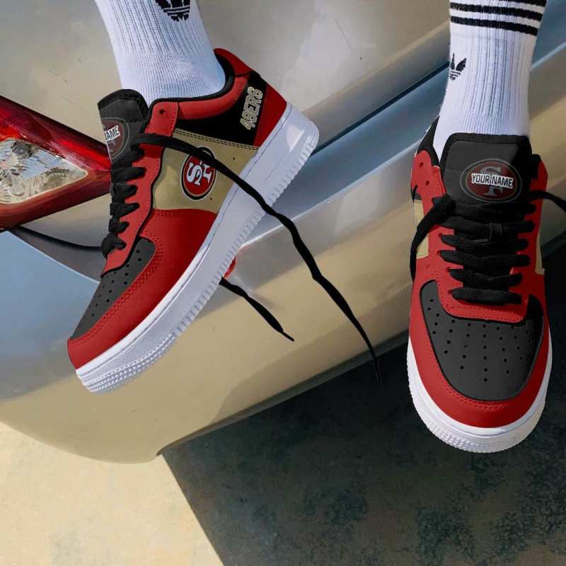 Personalized San Francisco 49ers AF1 Shoes
