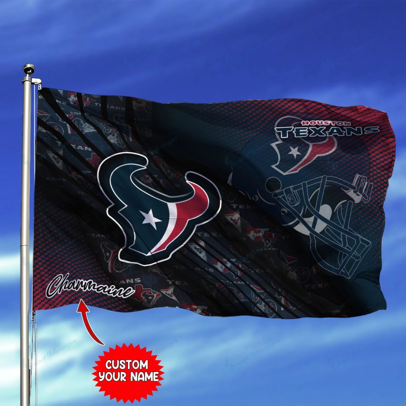 Houston Texans Personalized Flag