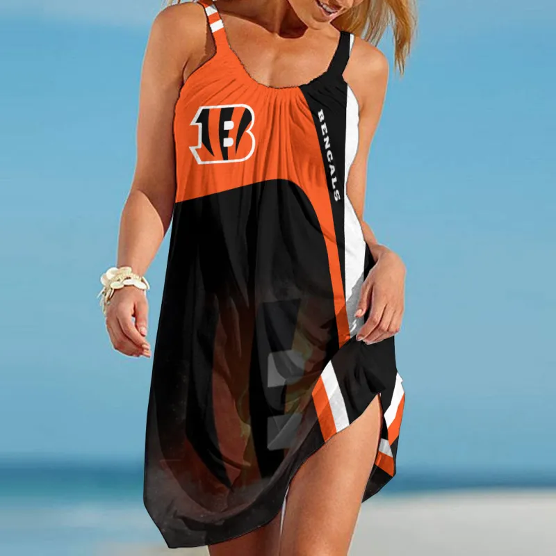 Cincinnati Bengals Beach Dress