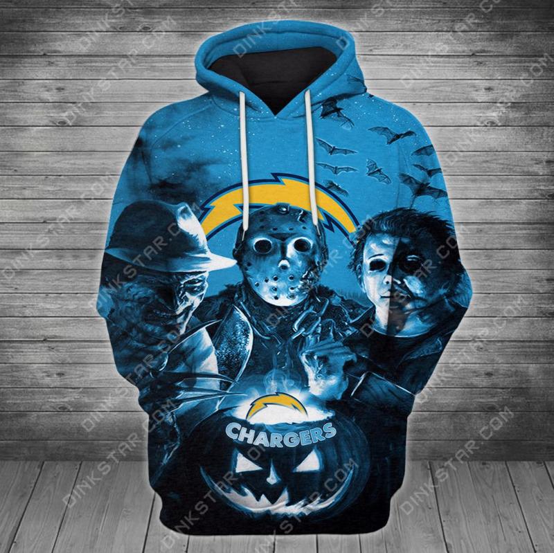 Los Angeles Chargers Halloween Hoodie