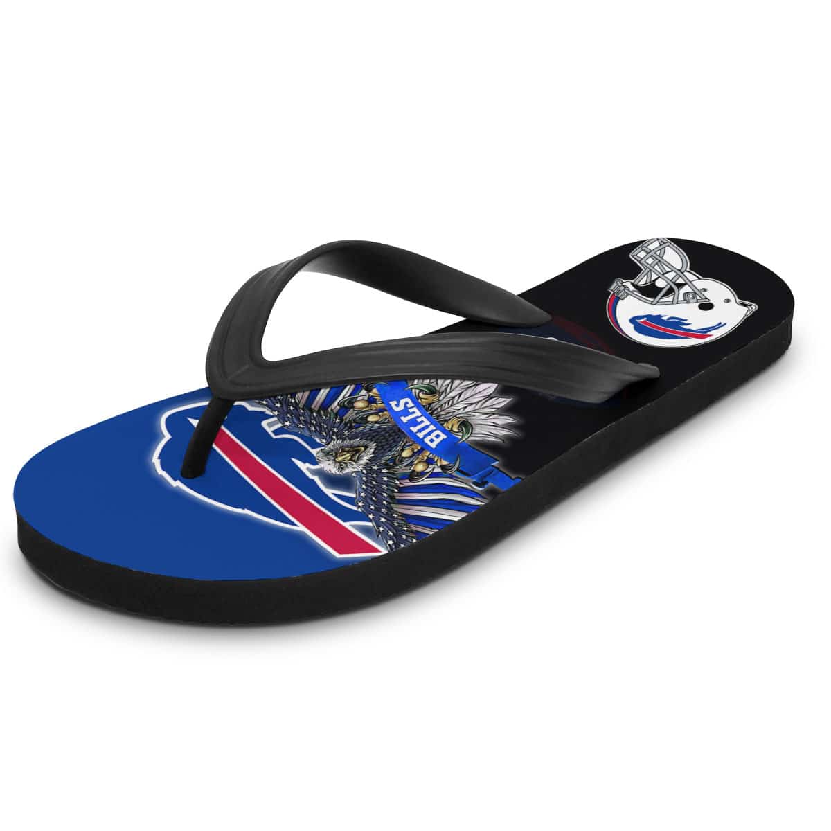 Buffalo Bills Personalized Flip Flop
