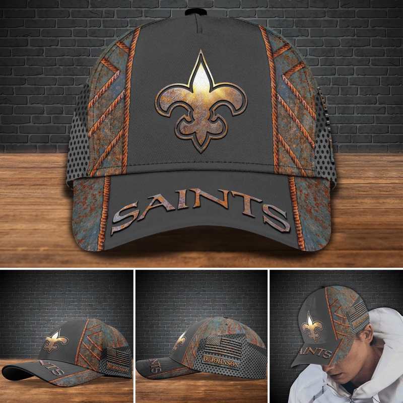 New Orleans Saints Personalized Cap