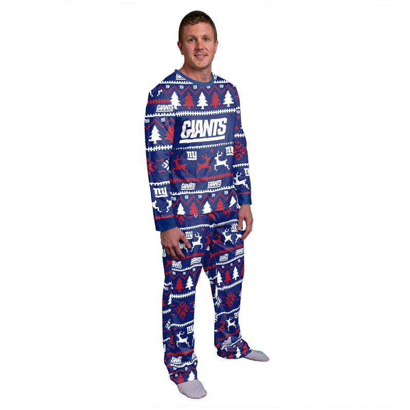 Cozy New York Giants Family Pajamas