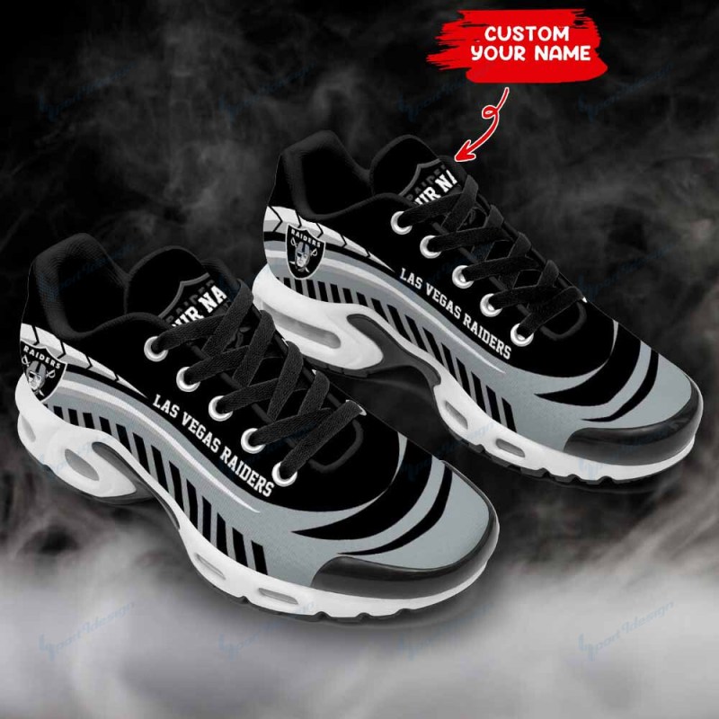Top view of Las Vegas Raiders Sneakers