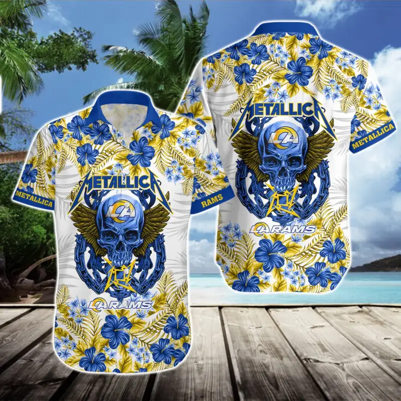Los Angeles Rams Hawaii Shirt & Shorts