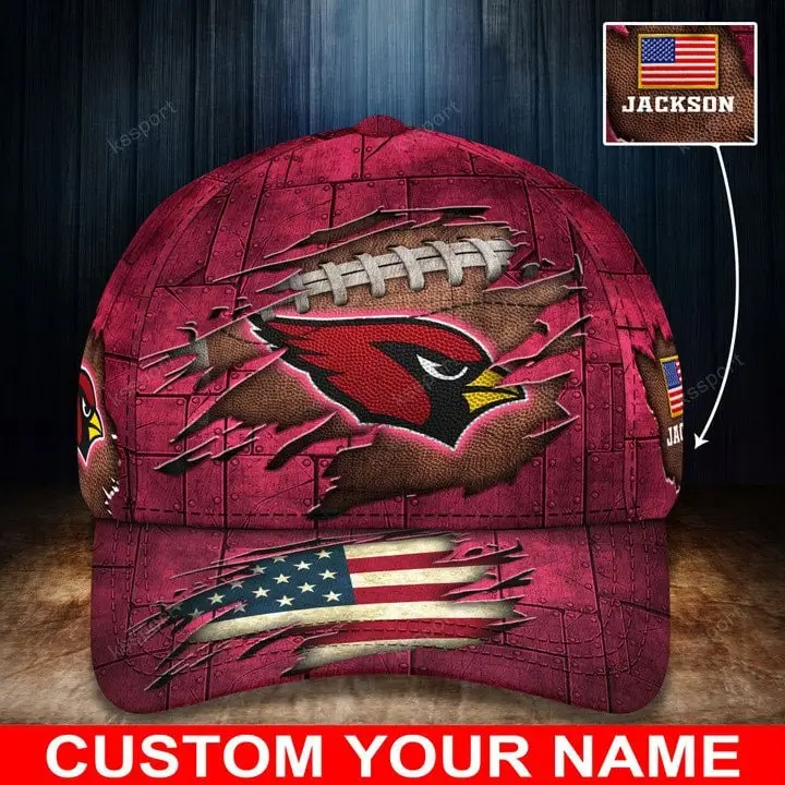 Arizona Cardinals Personalized Classic Cap