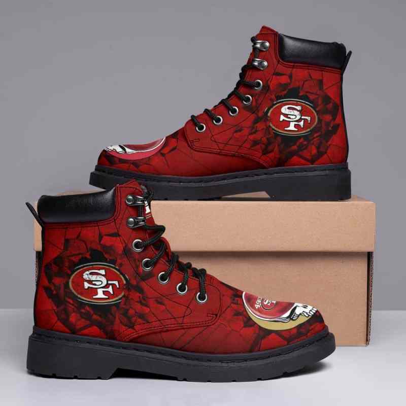 San Francisco 49ers Classic Boots Side View