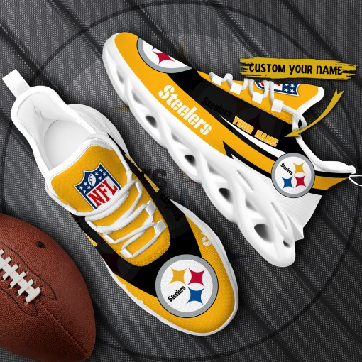 Pittsburgh Steelers Running Sneakers Custom Fit