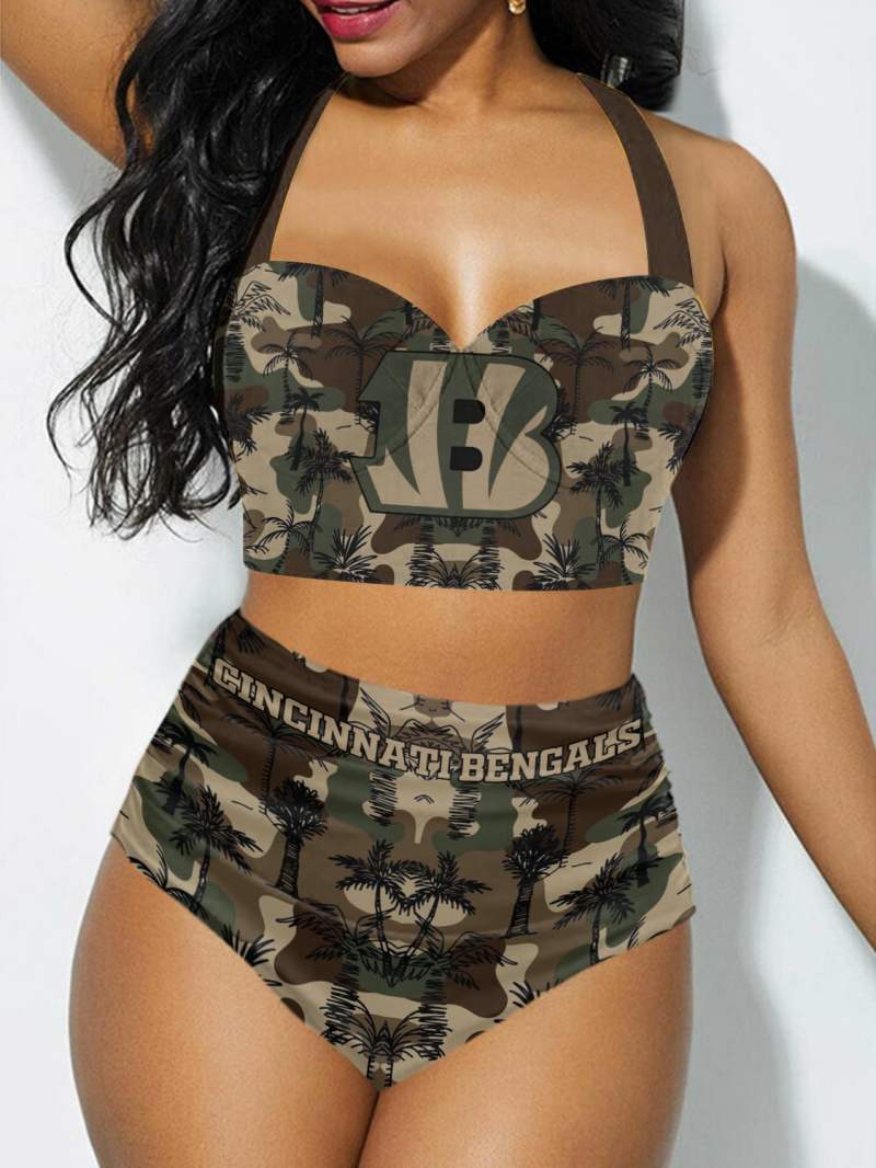 Cincinnati Bengals Sexy Print Bikini Swimsuit