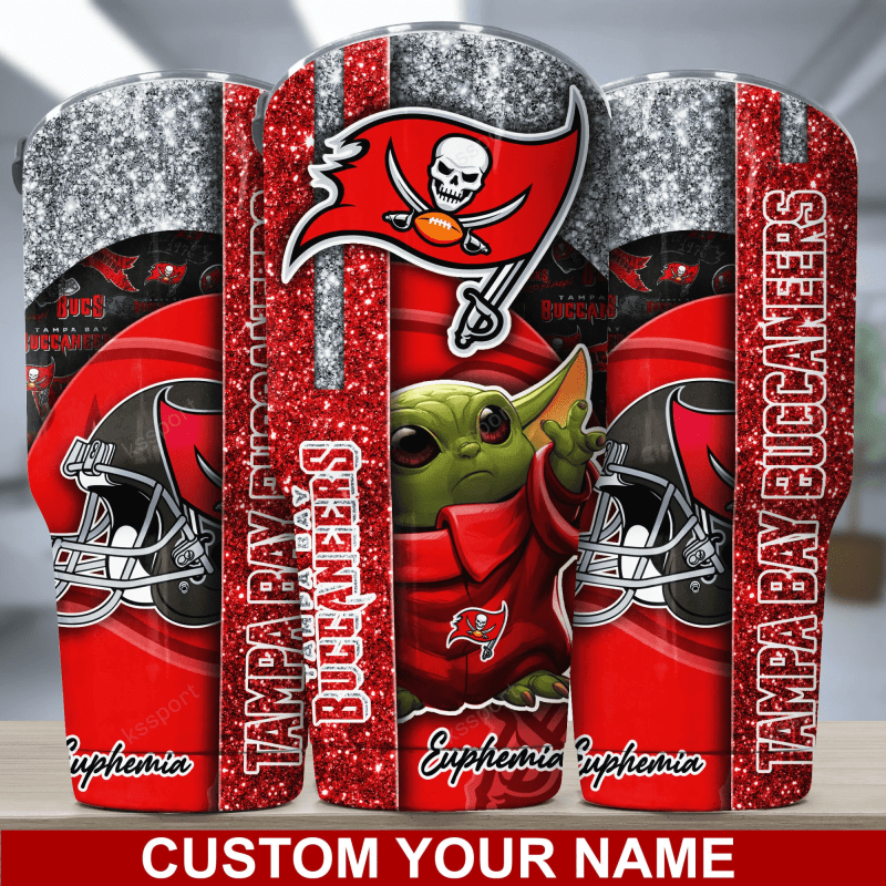 Tampa Bay Buccaneers Personalized Tumbler