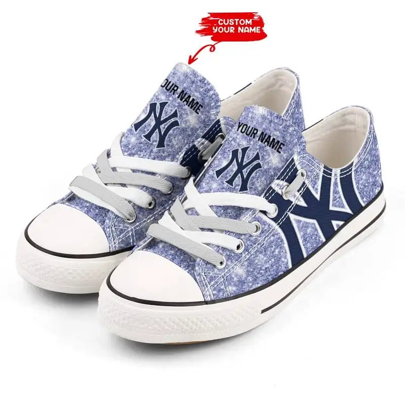 New York Yankees Personalized New Low Top BG04