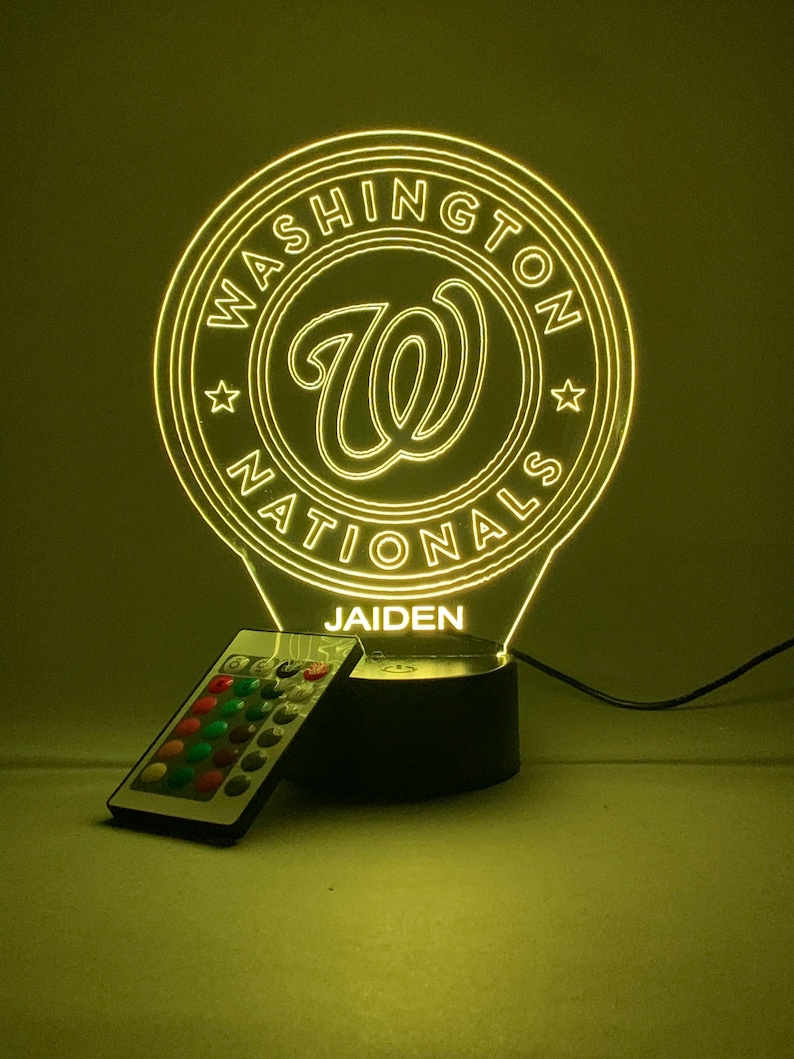 NFL 3D Lamp for Home Decor