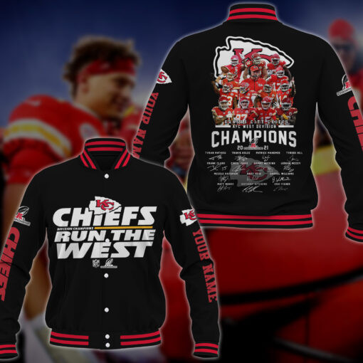 Kansas City Chiefs Champions Baseball Jacket