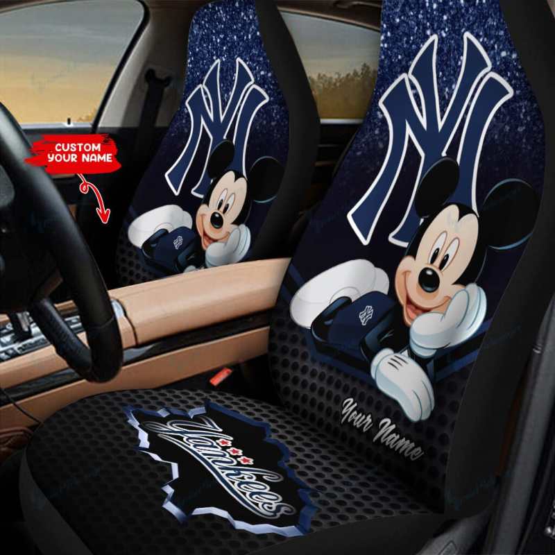 New York Yankees Seat Cover in Car