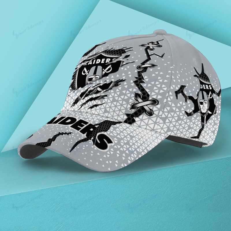 Las Vegas Raiders Classic Cap Side View