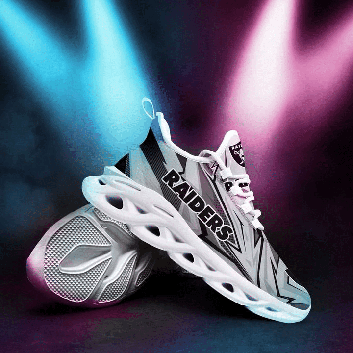 Las Vegas Raiders Yezy Running Sneakers