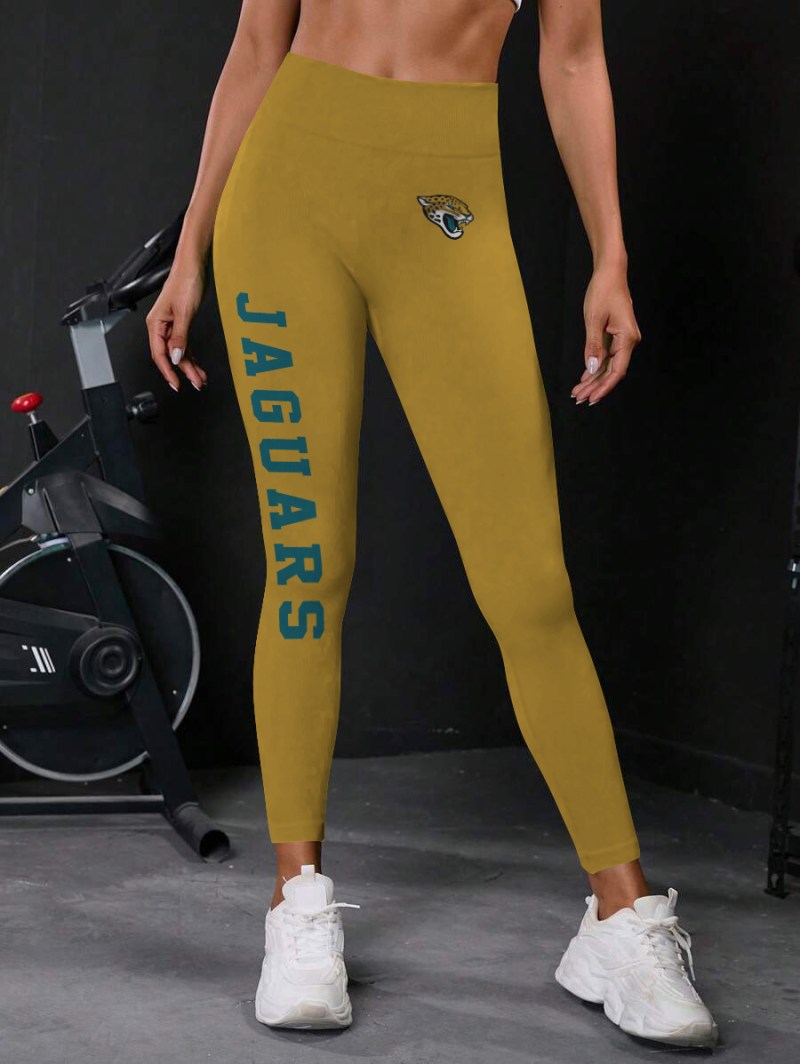 Printed Jacksonville Jaguars Leggings