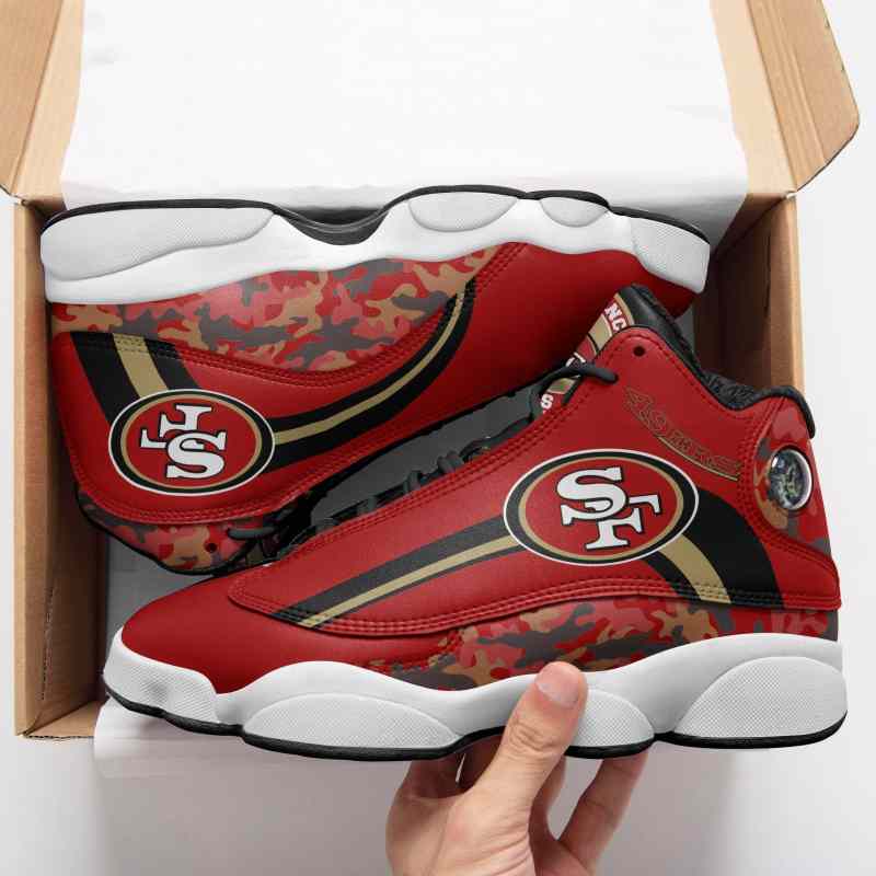 San Francisco 49ers Air JD13 Sneakers