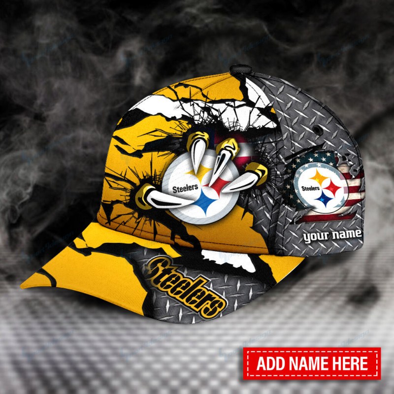 Pittsburgh Steelers Personalized Classic Cap