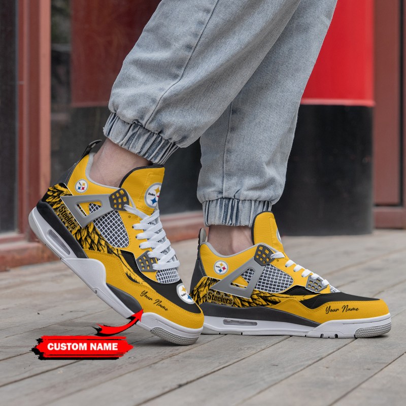 Pittsburgh Steelers AJ4 Sneaker