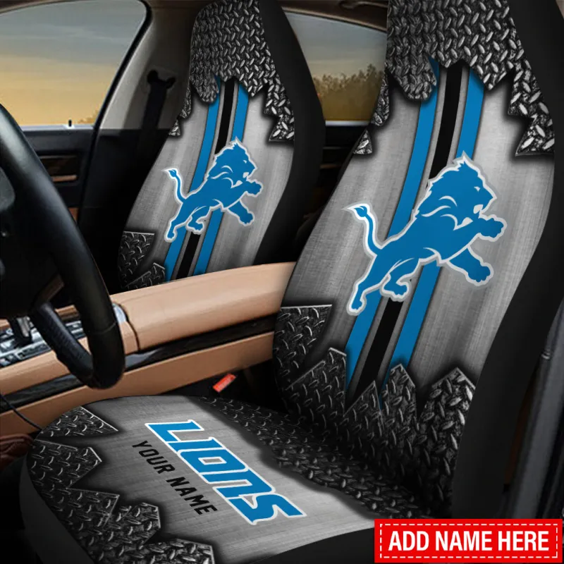 Detroit Lions Car Seat Covers
