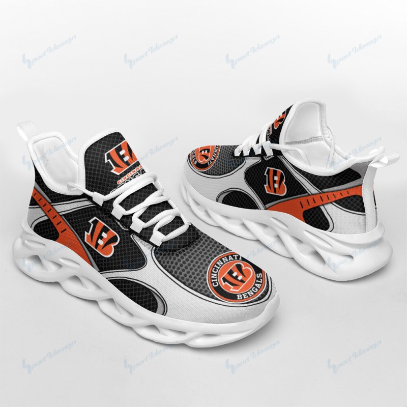 Cincinnati Bengals Yeezy Sneakers Side View