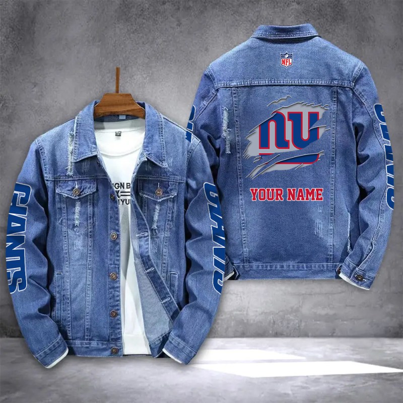 New York Giants Denim Jacket