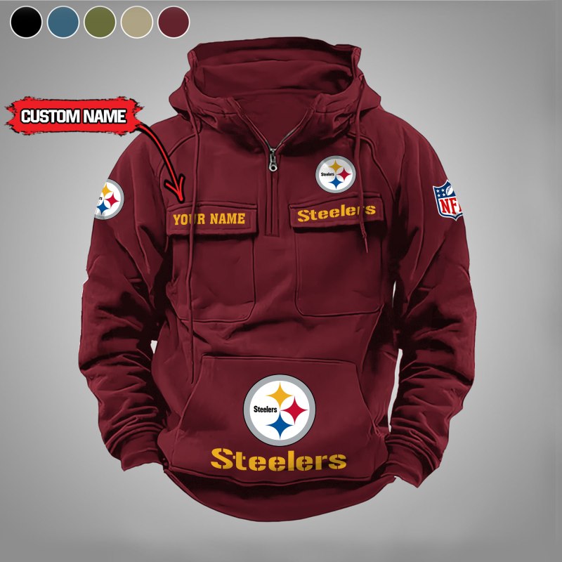 Pittsburgh Steelers Hoodie Red