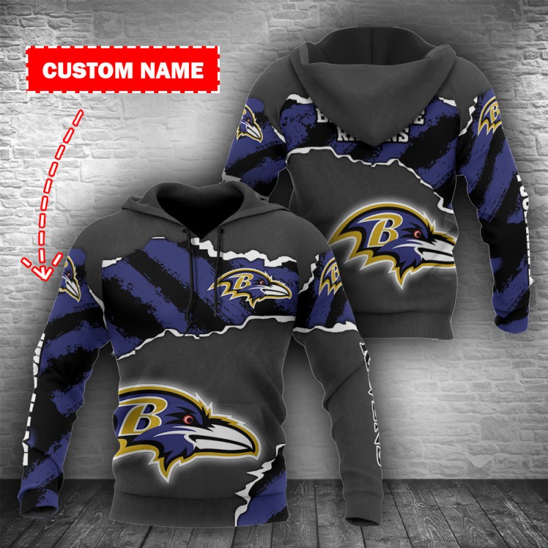 Baltimore Ravens Personalized Hoodie