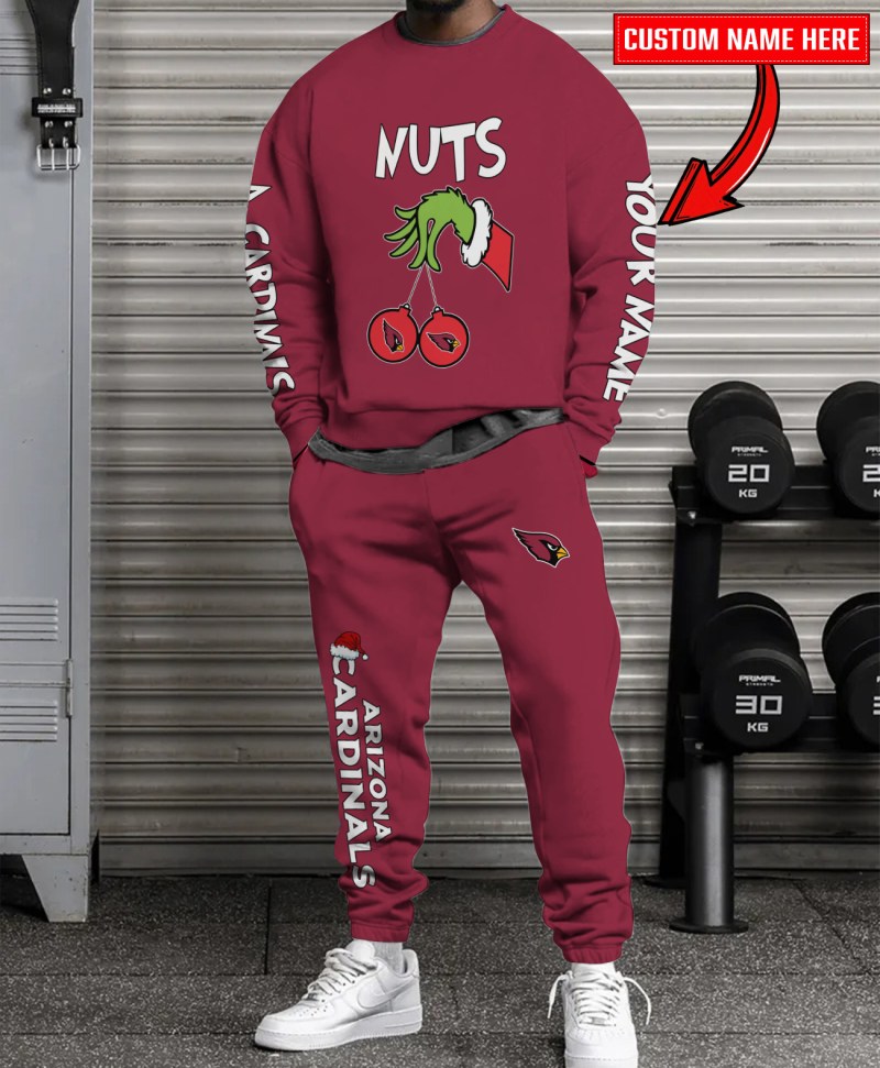 Arizona Cardinals Sweatshirt and Sweatpants Christmas Combo