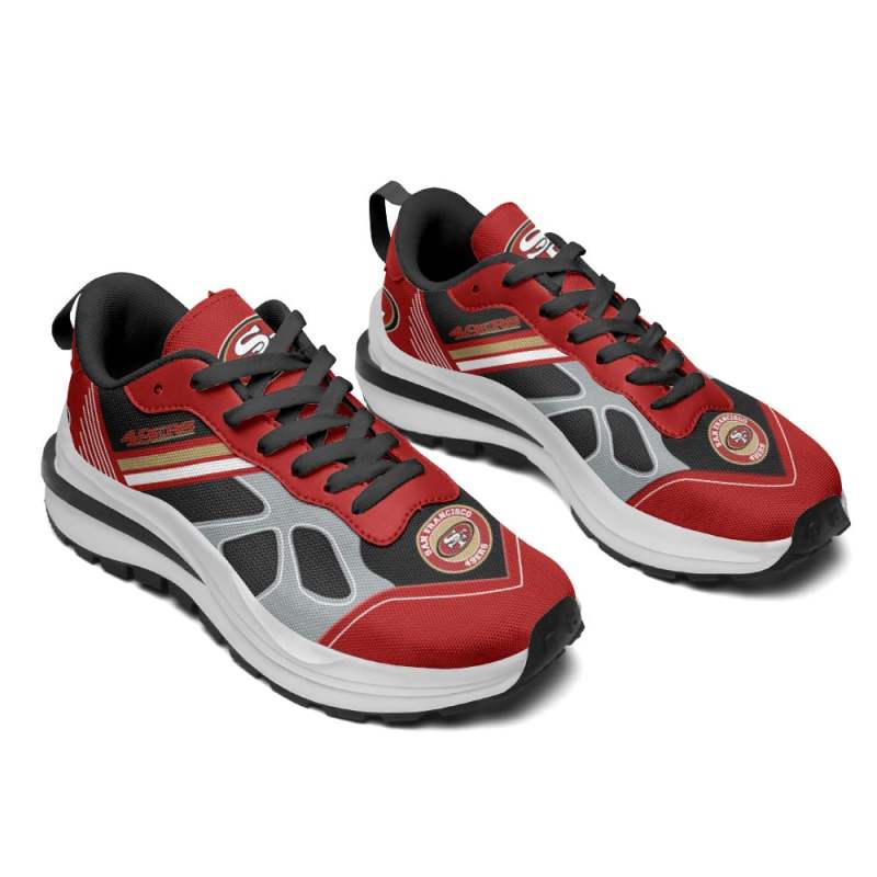San Francisco 49ers HF3 Sneakers Back View