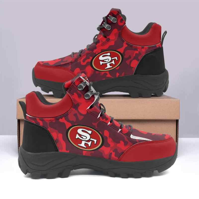 San Francisco 49ers Hiking Shoes