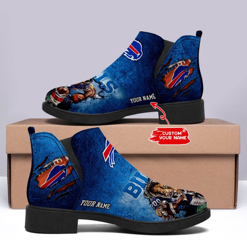 Buffalo Bills Personalized Comfort Fashion Short Boots