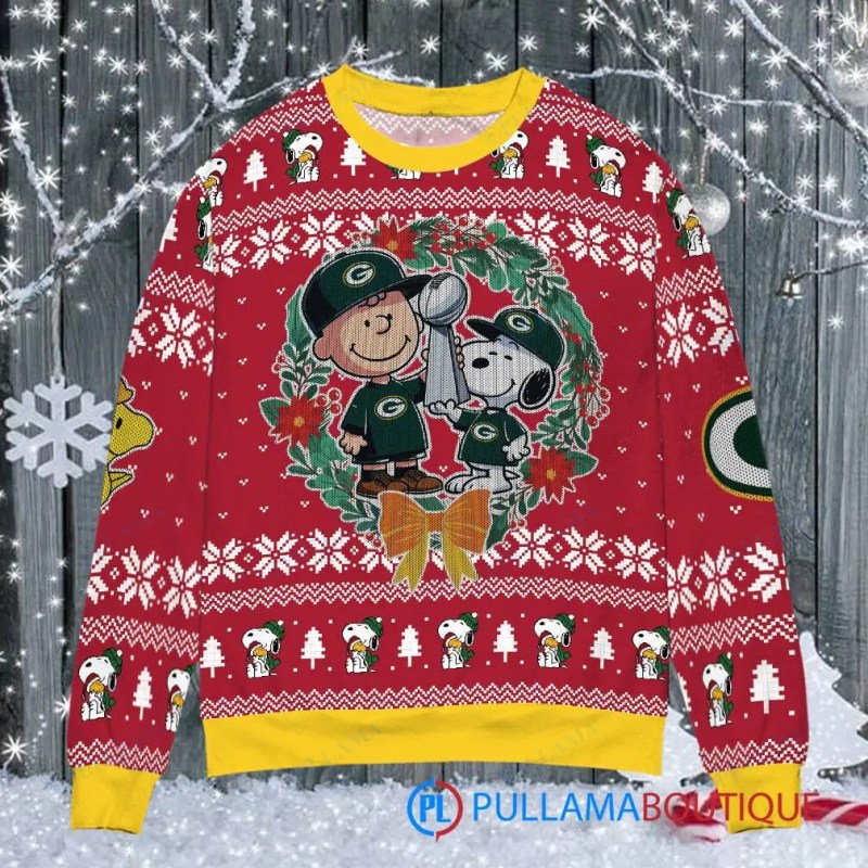 Green Bay Packers Christmas Sweater