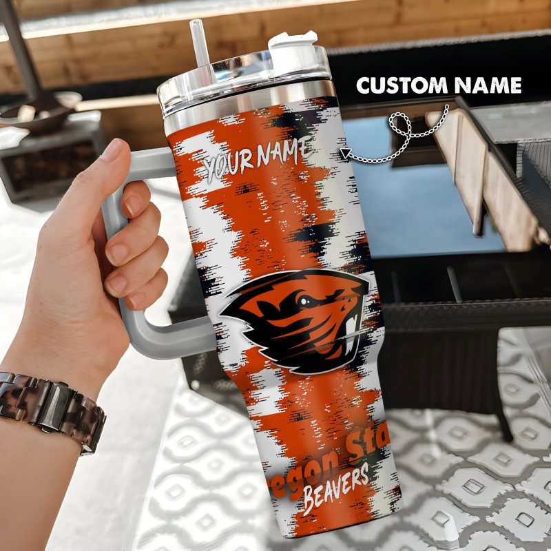Oregon State Beavers Personalized Tumbler