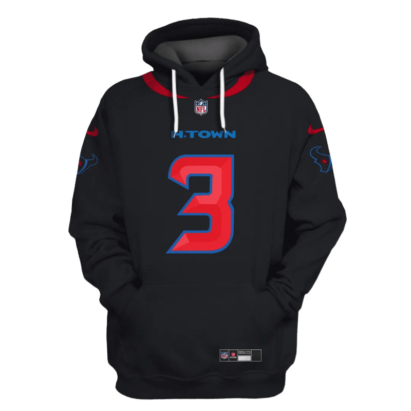 Houston Texans Hoodie Back View