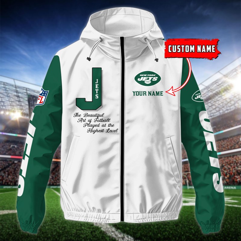 New York Jets Outdoor Jacket Detail