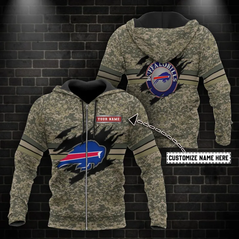 Buffalo Bills Customized Hoodie