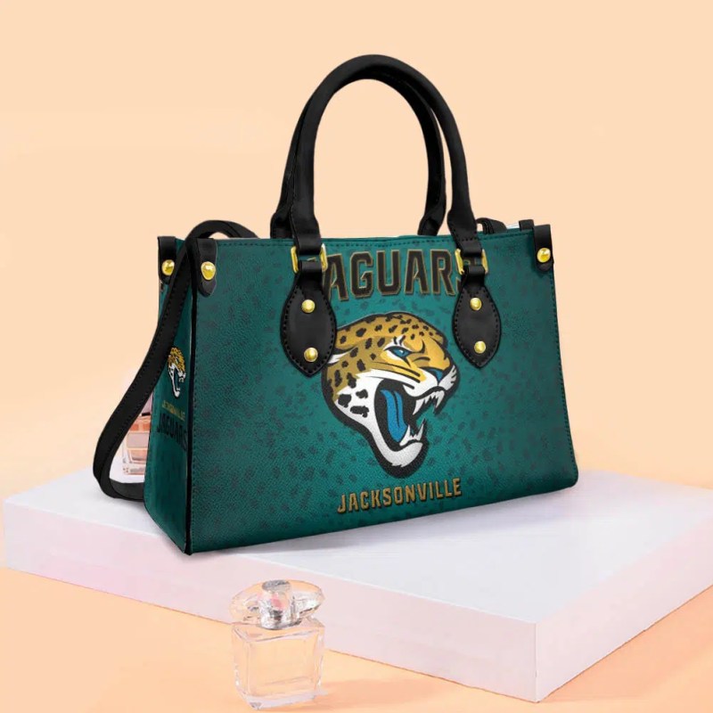 Jacksonville Jaguars Leather Hand Bag