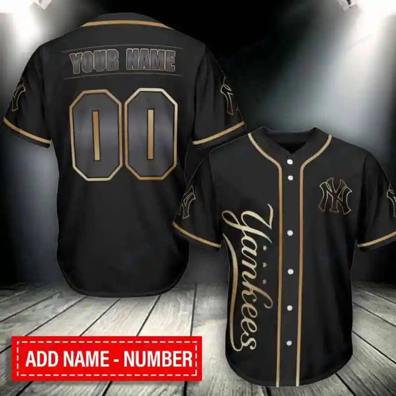 New York Yankees Personalized Baseball Jersey