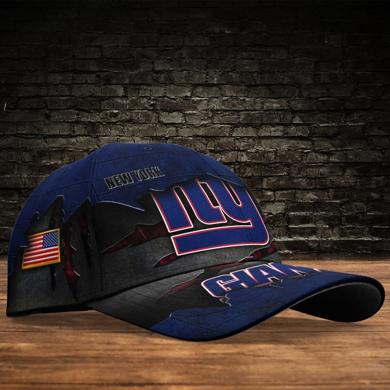 New York Giants Personalized Classic Cap View 2