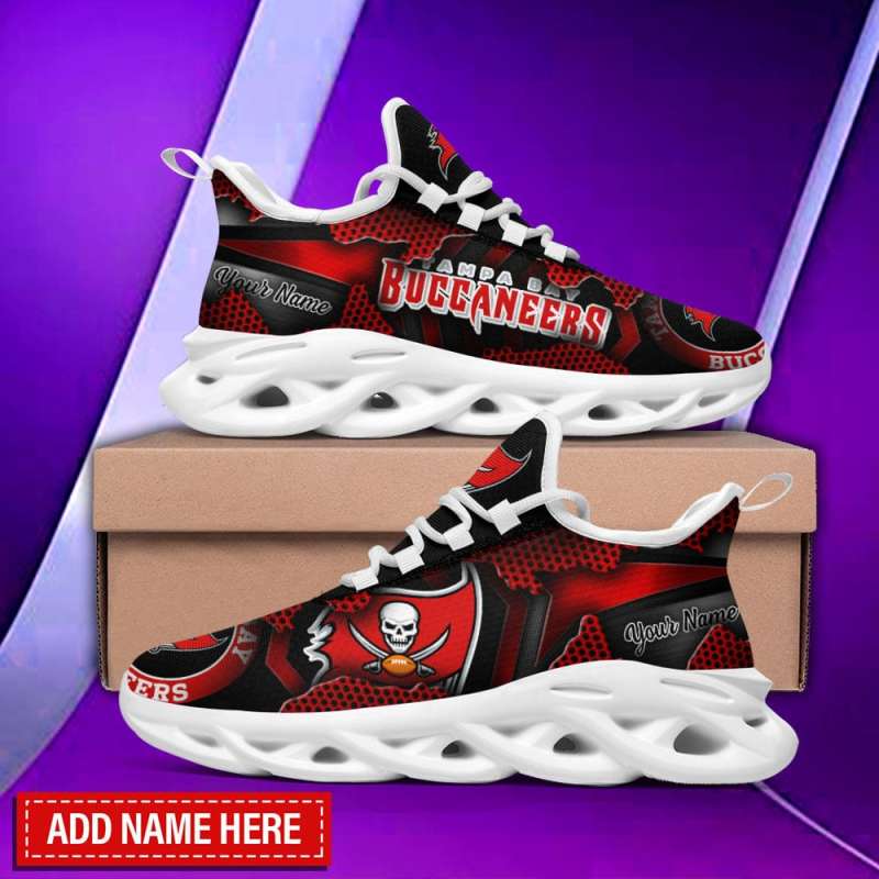 Tampa Bay Buccaneers Personalized Yezy Running Sneakers